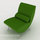 Green Casual Single Sofa