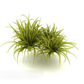 Green Grass Small Bush V1 3d model