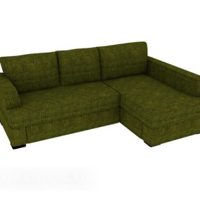 Green Home Sofa Corner 3d model