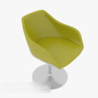Zielony fotel wypoczynkowy Model 3D