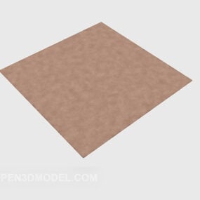 Grey Carpet Furniture 3d model