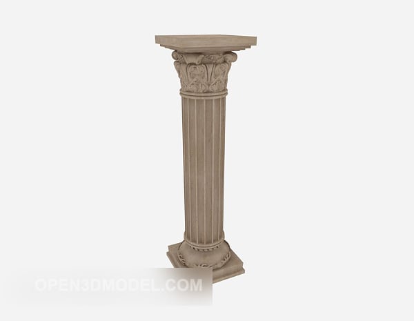 Piedra de la columna romana