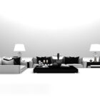 Grey Tie Sofa Table Furniture