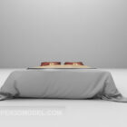 Grey Blanket Bed Furniture