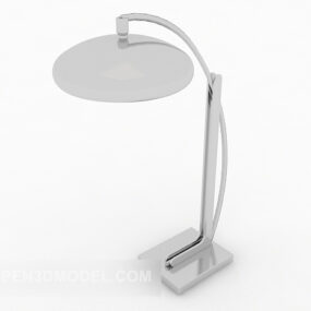 Grey Study Desk Lamp 3d model