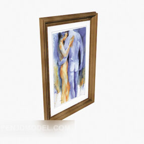 Hanging Painting Home Decoration 3d model