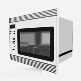 Heating Electrical Microwave Oven 3d model