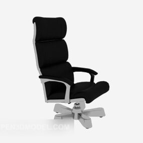 High-back Minimalist Office Chair 3d model