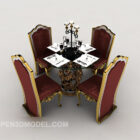 Luxury European Table And Chair Set