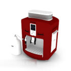 ماكينة صنع القهوة الراقية موديل 3D