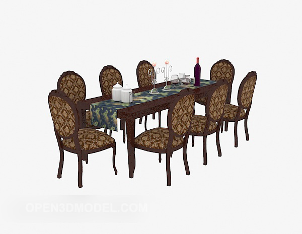 High-end Dining Chairs Table Furniture