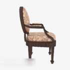 Cadeira de jantar clássica europeia de luxo