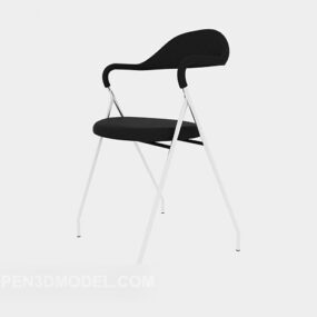 3д модель высокого конференц-кресла