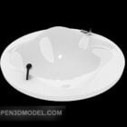 Acrylic Round Bathtub