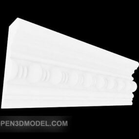 Home Corner Molding Plaster 3d model