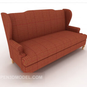 Home Garden Multiplayer Sofa 3d model