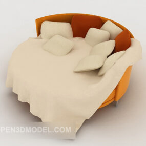 Home Lazy Sofa Furniture 3D-malli