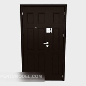 3д модель домашней противоугонной двери