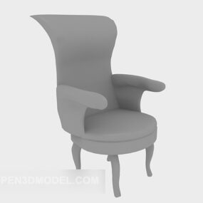 Home Wing Back Chair 3d model