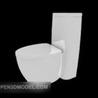 Domowa ceramiczna toaleta