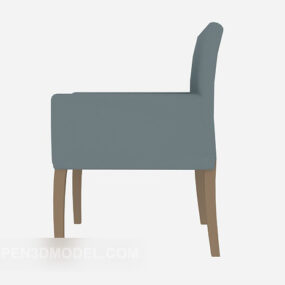 Home Chair Low Back 3d model