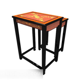 Úvod Funkce Postranní stolek 3D model