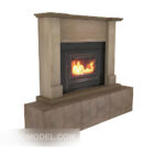 Home Fireplace Stone Material
