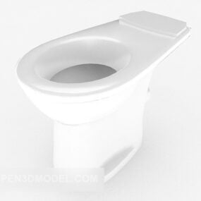 Unité de toilette à chasse d'eau à domicile modèle 3D
