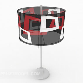 Home Generous Simple Table Lamp Furniture 3d model