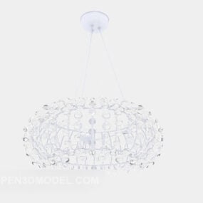 Home Gorgeous Crystal Chandelier 3d model