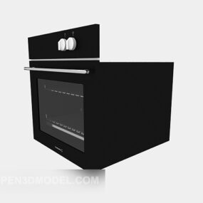 Model 3d Warna Oven Ireng Ngarep