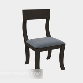 صندلی غذاخوری ساده مدل سه بعدی خانگی