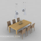 Home Simple Dining Table Chair