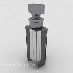 Home Simple Glass Bottle 3d model