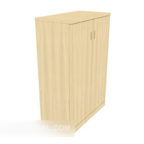 Home Storage Simple Side Cabinet 3d model