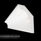 Home structure plaster line 3d model