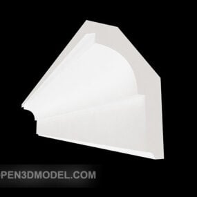 Home Structure Plaster Line Molding 3d model