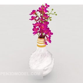 Home Vase Decor Plant 3d model