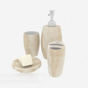 بطری شستشوی خانگی مدل سه بعدی
