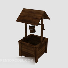 Old Stone Well 3d model