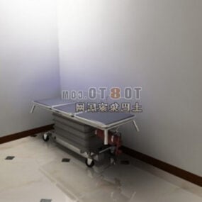 病院用ベッドのデザイン 3D モデル