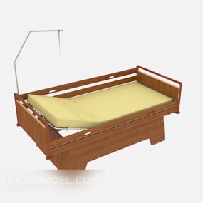 Hospital Lift Bed 3d-model