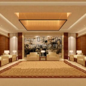Hotel Conference Room 3d model