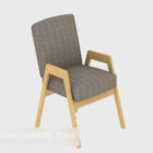 Hotel lounge chair 3d model