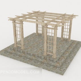 Housing Architecture Frames 3d model