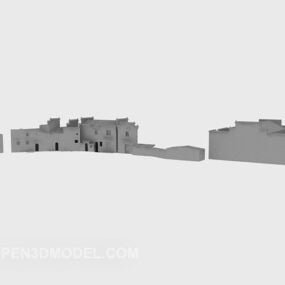 Model 3D Bangunan Kota