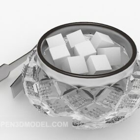 Taza de hielo modelo 3d