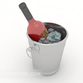 冰啤酒3d模型