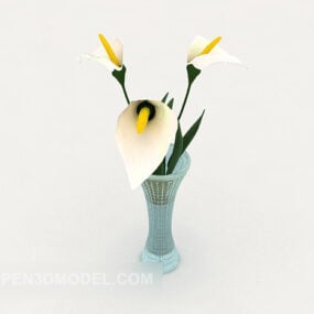 Indoor Bouquet Set Up 3d model