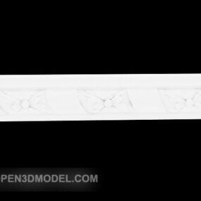 Model 3d Gypsum Line Komponen njero ruangan